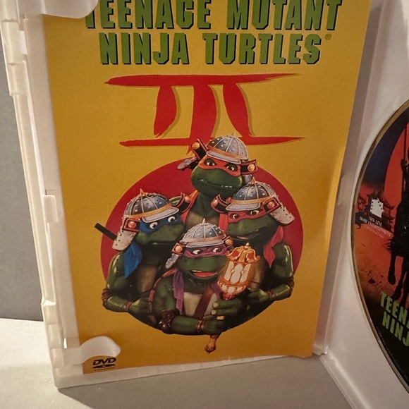 Teenage Mutant Ninja Turtles 3 Movie DVD 2002 RELEASE OF THE 1992 - Picture 4 of 4